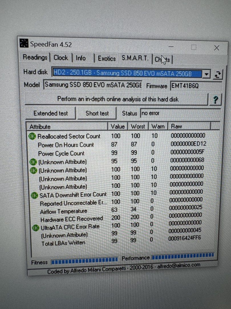 Samsung 850 EVO 250GB mSATA SSD497584683950417922