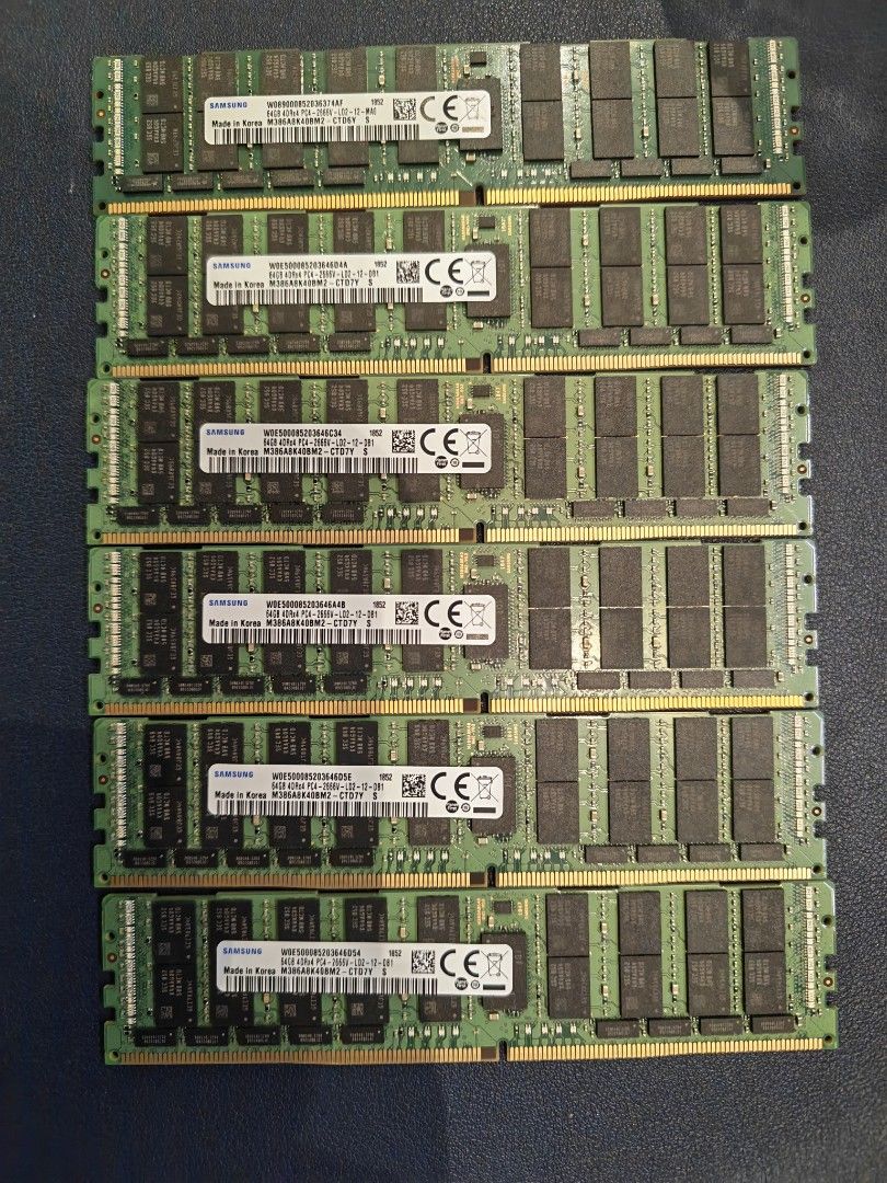 Samsung DDR4 RAM Modules497181504171550720