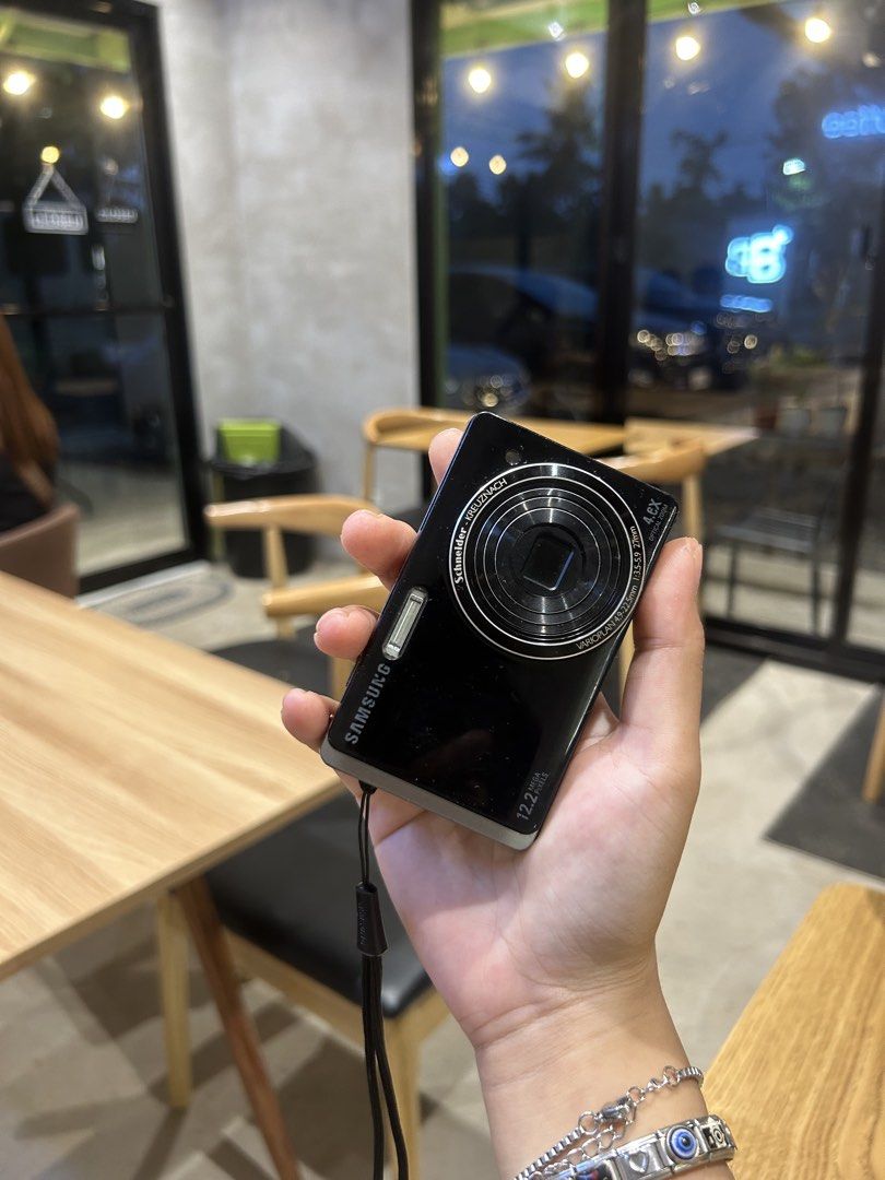 Samsung ST500 digicam digital camera (Category: Cameras) located in Lagonoy. Submitted by nadayojiii (Listing ID 1447032350, Image 3). Description: Samsung ST500✨ NO FUNCTIONAL ISSUES flash working zoom working touch screen✨(has lcd burn but still responsive) has lens dust(visible when zoomed only) DUAL SCREEN✨✨(great for selfies!) SUPERB SHOTS🌅 COMPLETE SET inclusions: unit battery sd card charger strap stickers.