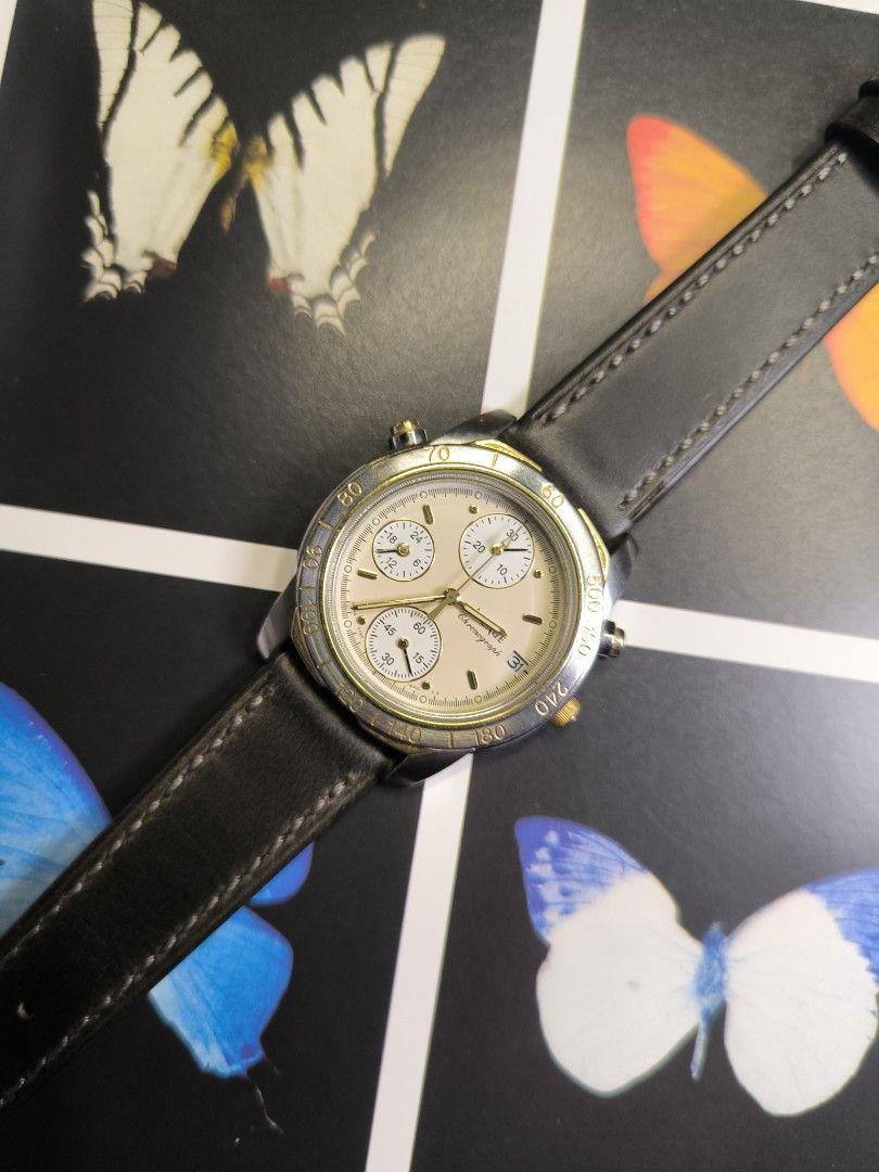 Seiko Avenue Chronograph (Category: Luxury Watches) located in Pasay City. Submitted by cassiuss (Listing ID 1446971405, Image 2). Description: Working Chrono Keeps accurate time Ref. 7T27-6A20 Unpolished Message for inquiries.