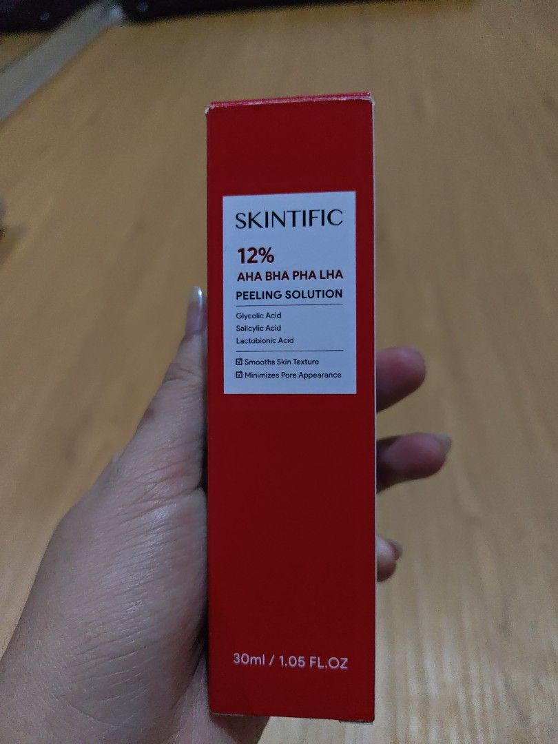 Skintific Peeling Solution 12% (Kategori: Kulit, Sabun & Tubuh) berada di Bogor. Dikirim oleh artaanopreloved (ID iklan 1447062321, Gambar 1). Deskripsi: isi 90% cuma pake 1x.