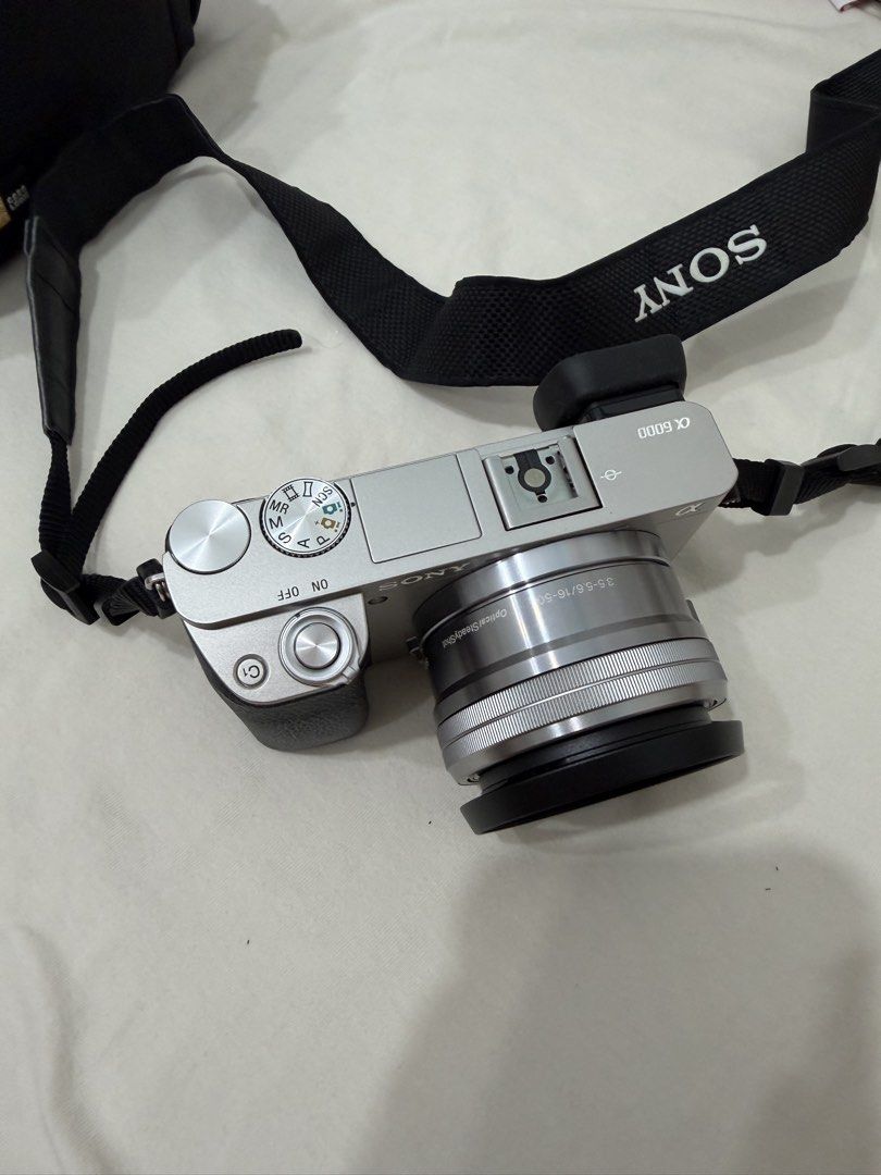 Sony Alpha a6000 Mirrorless Camera (Category: Cameras) located in Manila. Submitted by anne.angel (Listing ID 1447066948, Image 1). Description: In a very good condition 97% smooth With free camera bag Pick up in Don Galo Parañaque Negotiable but please be reasonable .