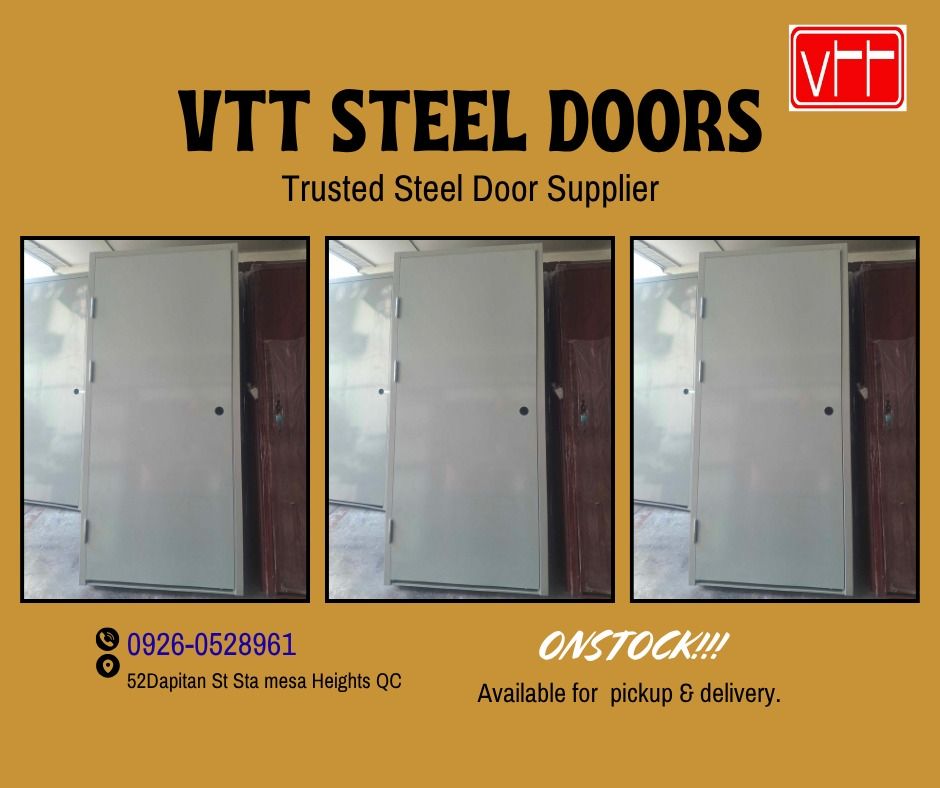 steel fire exit door (Category: Locks, Doors & Gates) located in Quezon City. Submitted by vttsteeldoor-chelle (Listing ID 1446923094, Image 2). Description: .