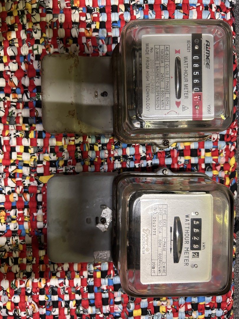 Sub meter (Category: Electrical, Adaptors & Sockets) located in Manila. Submitted by jaykunn (Listing ID 1446934882, Image 1). Description: Safari Digital Meter -erc tested -350 each Aimee and Ever Analog Meter -not erc tested -250 each 1000 peso if take all All units working. Can do cash on delivery nationwide via spx courier.