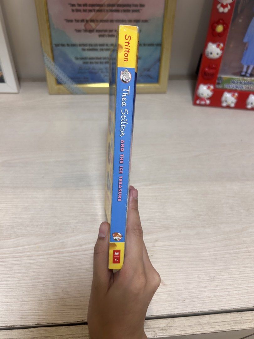 Thea Stilton and the Ice Treasure Book (Category: Children's Books) located in Manila. Submitted by cupofishka (Listing ID 1447019399, Image 3). Description: 🏷️ A thrilling adventure in Alaska 🏷️ A story about saving the ecosystem 🌸 Feel free to DM for inquiries or for more pictures/videos.