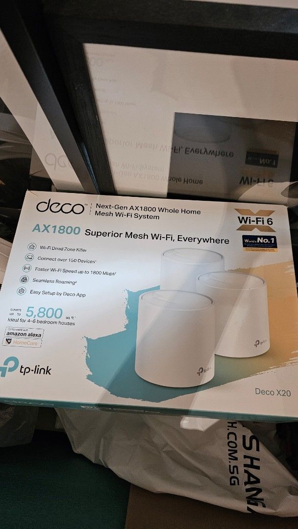 TP-Link Deco X20 AX1800 Wi-Fi 6 Mesh System