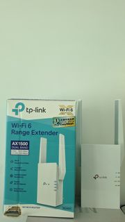 TP-Link RE505X AX1500 Wi-Fi 6 Range Extender