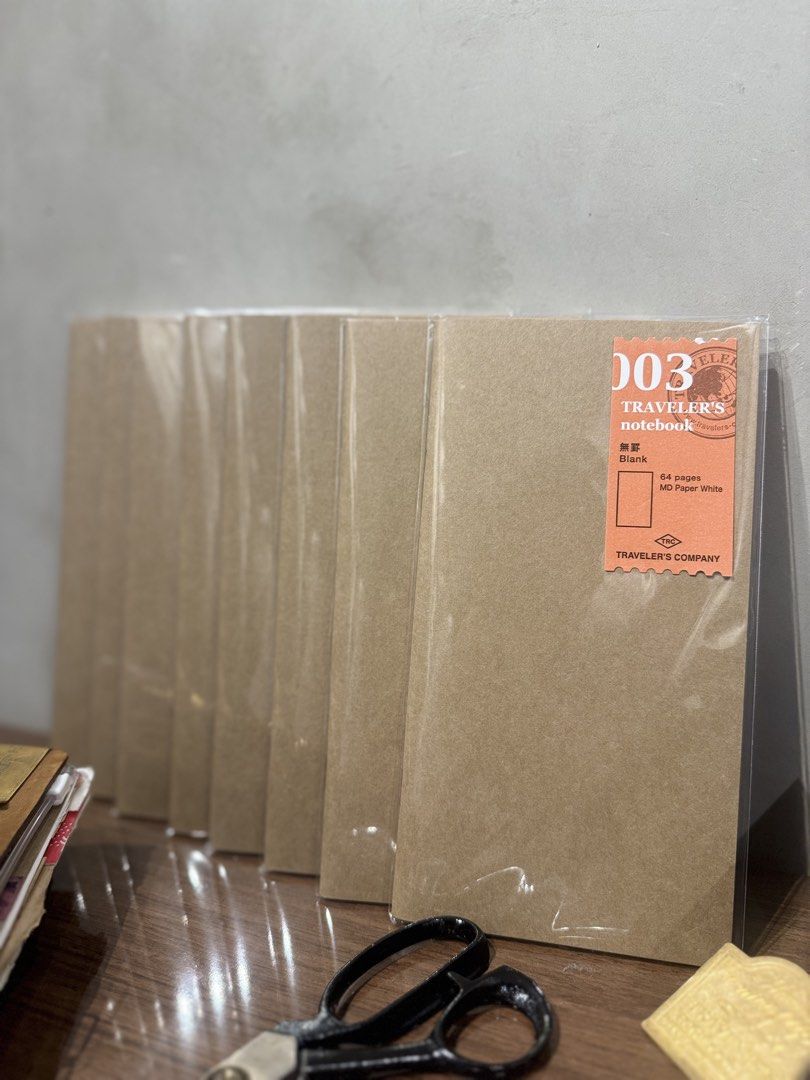 TRAVELERS NOTEBOOK BLANK INSERT (Category: Stationery & School Supplies) located in Quezon City. Submitted by lara.ph (Listing ID 1447095160, Image 3). Description: .