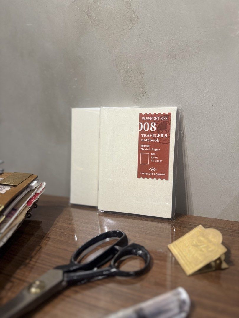 TRAVELERS NOTEBOOK SKETCH REFILL (PASSPORT) (Category: Stationery & School Supplies) located in Quezon City. Submitted by lara.ph (Listing ID 1447095422, Image 3). Description: .