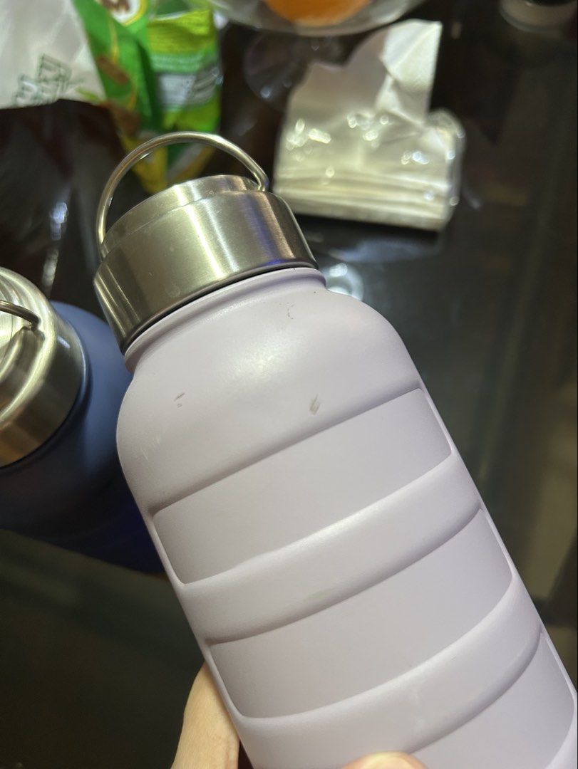 TYESO 1L Hot & Cold Tumbler Bundle (Category: Water Bottles & Tumblers) located in Manila. Submitted by curatedbyelvynna (Listing ID 1446977161, Image 3). Description: 💦 GET BOTH TUMBLERS FOR P300 ONLY! 💦 Condition: Blue - like new Purple - has visible flaws, kindly check all photos No ‘more photos’. All photos are posted, what you see is what you’ll get. Please note that my items are preloved, it is likely that there will be signs of light wea