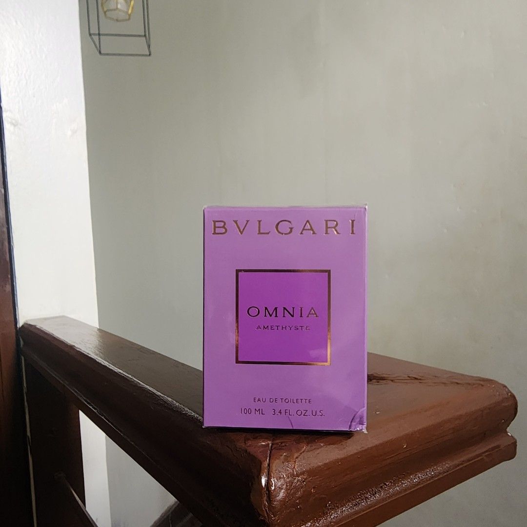 US Tester - Bvlgari Omnia Amethyste EDT 100ml (Category: Fragrance & Deodorants) located in Bulacan. Submitted by nhingking (Listing ID 1446204623, Image 2). Description: BRAND NEW & SEALED‼️ US Tester EDT 100ml ₱ 700 Omnia Amethyste by Bvlgari is a Floral Woody Musk fragrance for women. main accords: powdery iris vanilla woody almond floral violet green earthy citrus Payment via: ✔ GCash ✔ BPI.