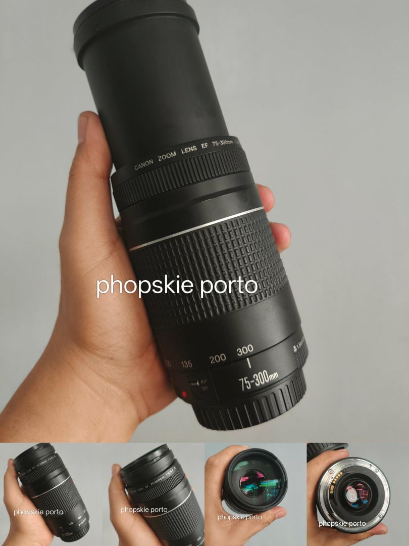 Various zoom lens for Canon Nikon DSLR camera (Category: Lens & Kits) located in Cabuyao City. Submitted by phopskie.porto (Listing ID 1446933016, Image 1). Description: For sale pre-loved Zoom lens for Canon Nikon DSLR camera Item 1 Canon EF zoom lens 75-300mm F4-5.6 version III comes with rear cap and UV filter only PhP 7,000.00 Item 2 Nikon Nikkor AF-S 55-200mm ED VR zoom lens Comes with lens hood,front and rear cap PhP 6,000.00 Item 3 Tamron 