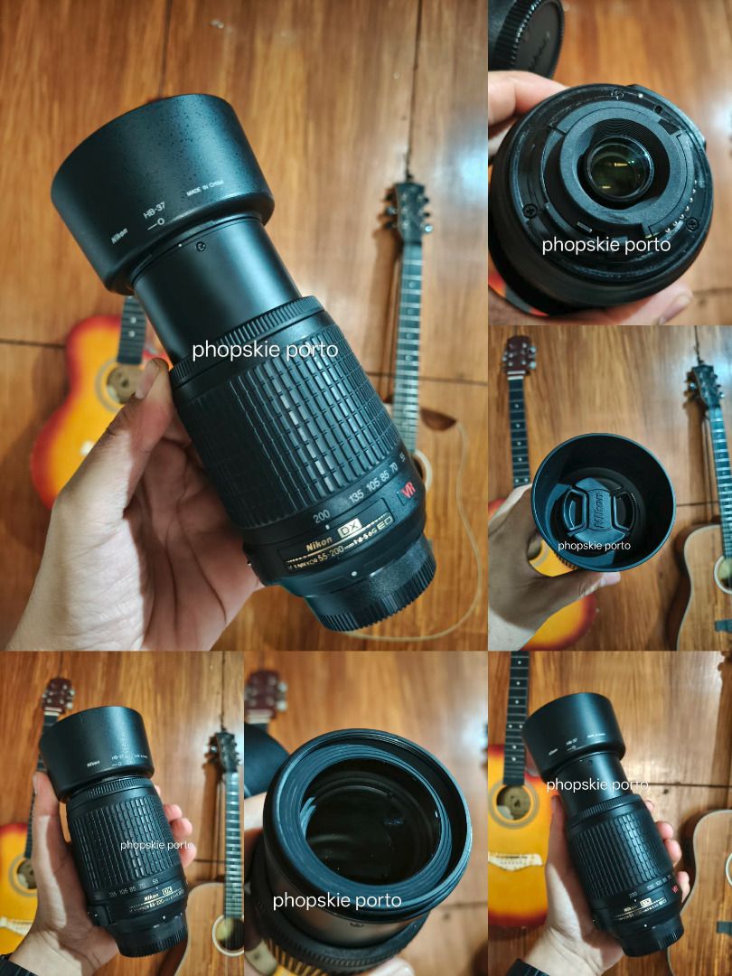 Various zoom lens for Canon Nikon DSLR camera (Category: Lens & Kits) located in Cabuyao City. Submitted by phopskie.porto (Listing ID 1446933016, Image 2). Description: For sale pre-loved Zoom lens for Canon Nikon DSLR camera Item 1 Canon EF zoom lens 75-300mm F4-5.6 version III comes with rear cap and UV filter only PhP 7,000.00 Item 2 Nikon Nikkor AF-S 55-200mm ED VR zoom lens Comes with lens hood,front and rear cap PhP 6,000.00 Item 3 Tamron 