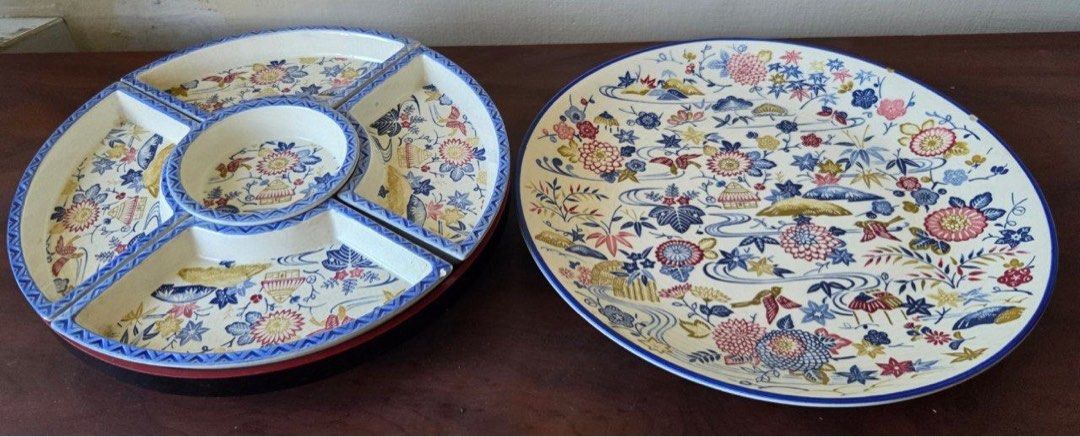 Vintage Serving Platter and snack Set497784680885800962