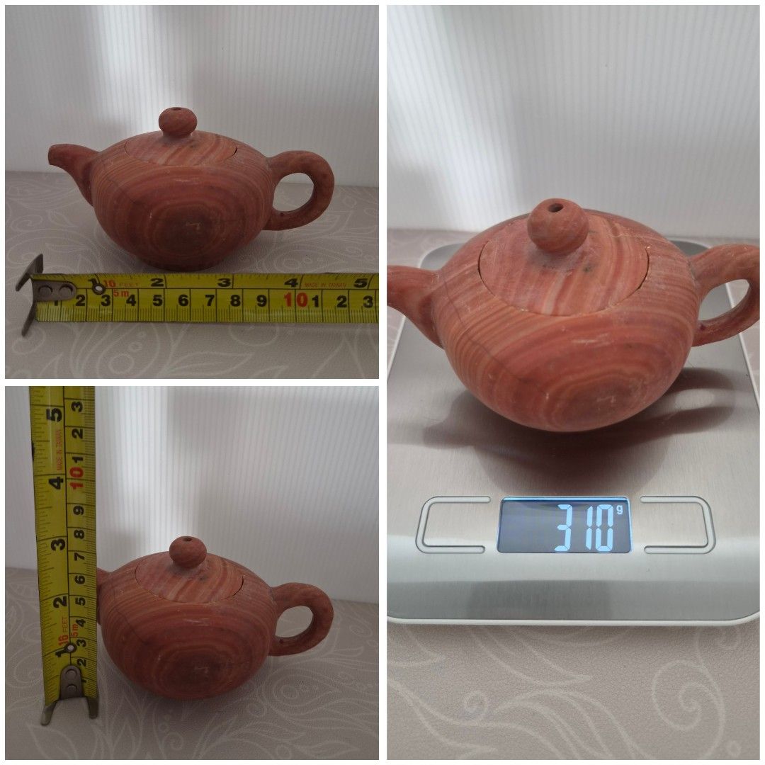 Vintage Stone Teapot with Decorative Box497390294496727045