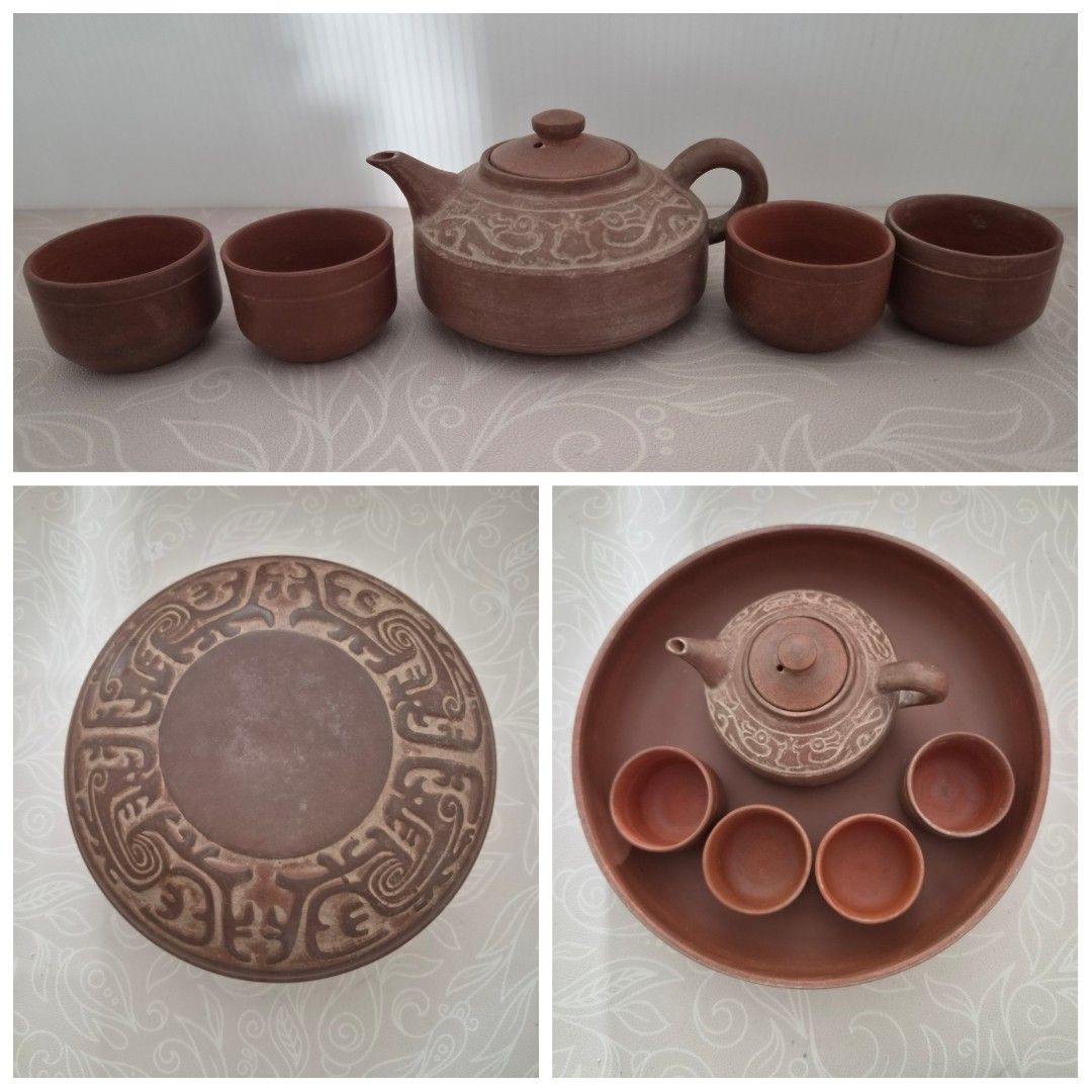 Vintage Stone Teapot with Decorative Box497390294496727047