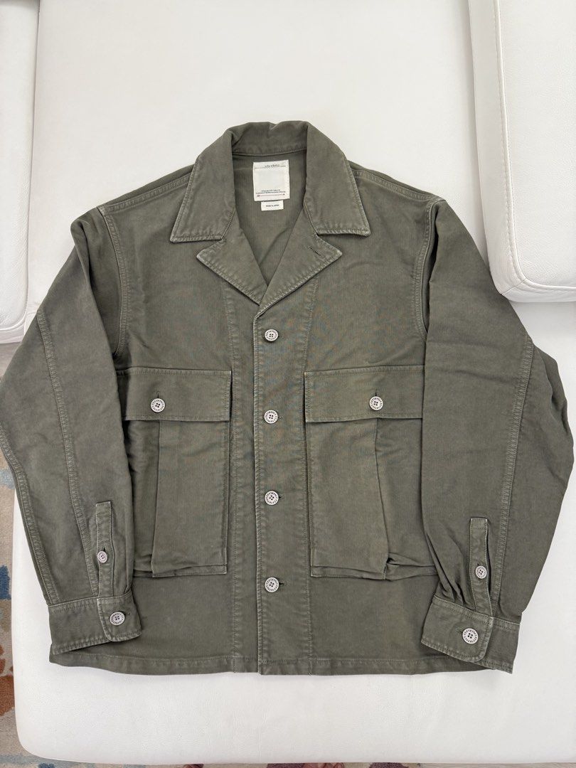 Visvim DOMAINE SHIRT JKT （分類：外套及戶外衣服）位於 Hong Kong。 由 nakamurasensei 提交（商品編號 1446995847，圖片 1）。簡介： Visvim DOMAINE SHIRT JKT Colour: olive Size :2 brand new full set。