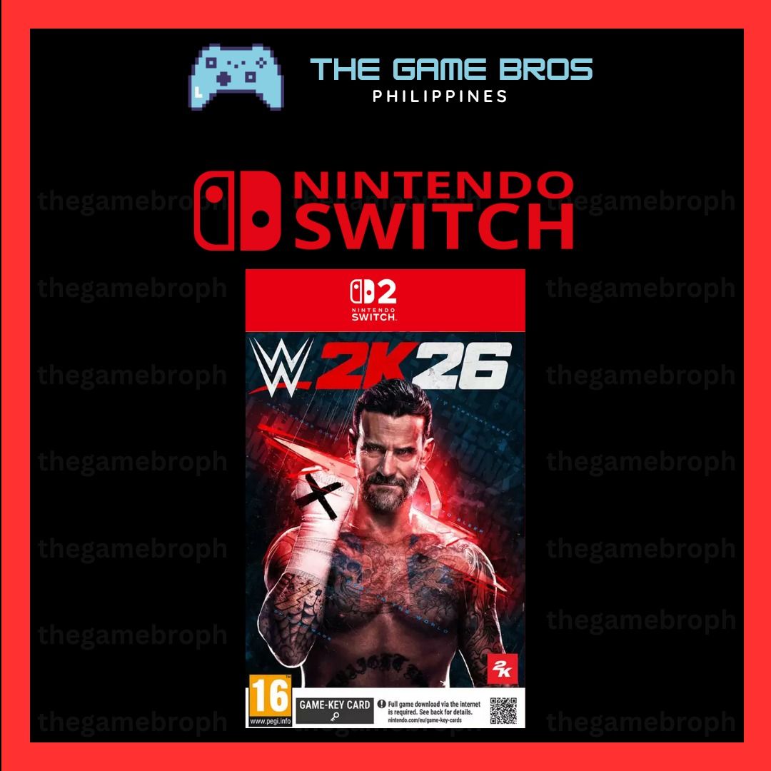 WWE 2K26 (Nintendo Switch 2 Game)(Digital Download) (Category: Nintendo) located in Manila. Submitted by thegamebroph (Listing ID 1447014332, Image 1). Description: 🔥 FEATURES 🔥 ✅ 100% SAFE and LEGAL games bought from Nintendo eShop ✅ ✅ 100% STABLE and RELIABLE !!! ✅ ✅ Not require to MODIFY your console ✅ ✅ Warranty provided✅ ✅ Instant Delivery*✅ ✅ Simple & Details Installation Guide Provided✅ ✅ 99% of all games available on Nintendo eShop✅ htt