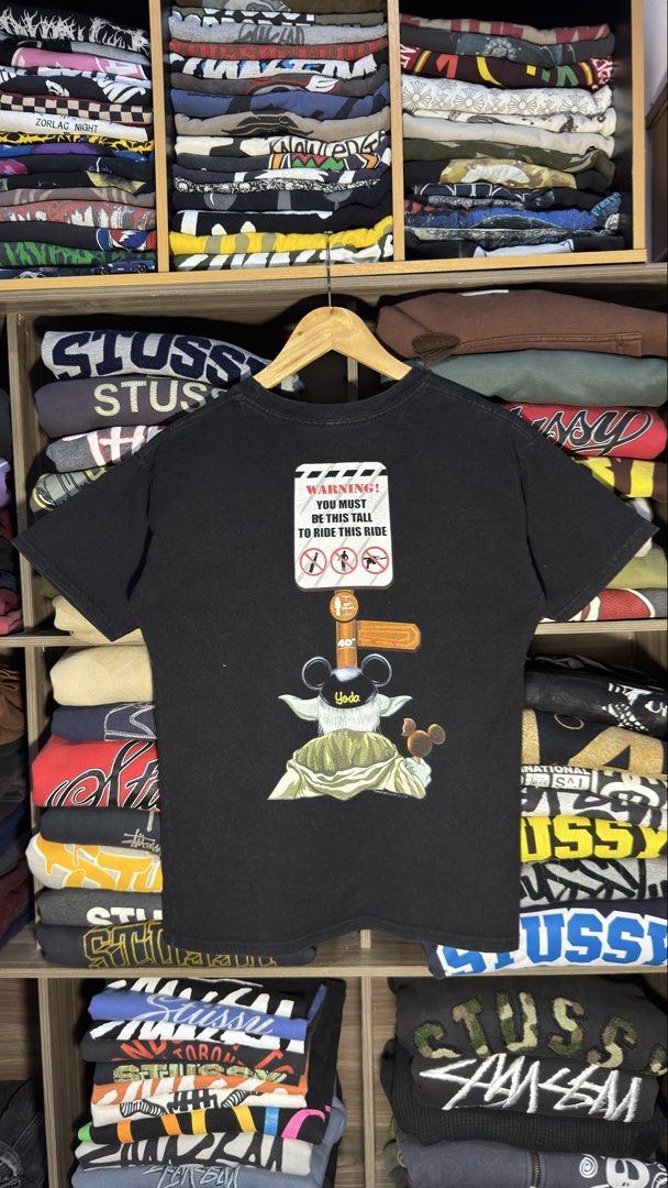 Yoda X Mickey Mouse tee (Category: Tshirts & Polo Shirts) located in Kuala Terengganu. Submitted by nyaastoremy. (Listing ID 1447067507, Image 2). Description: Interested? Check it for more details. Rasa mahal offer sampai jadi‼️Follow like and share thanks🫶🏻 📌pit: 18 📌labuh: 24 👆🏼condition baju seperti dalam gambar👆🏼 🚚siap post plus rm10 🫂DFOD ON.