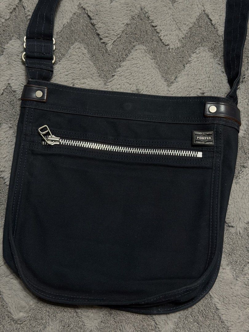 Yoshida Porter - Navy blue Sling bag (Category: Sling Bags) located in Cavite. Submitted by commoncourtesy (Listing ID 1447096218, Image 3). Description: Authentic.