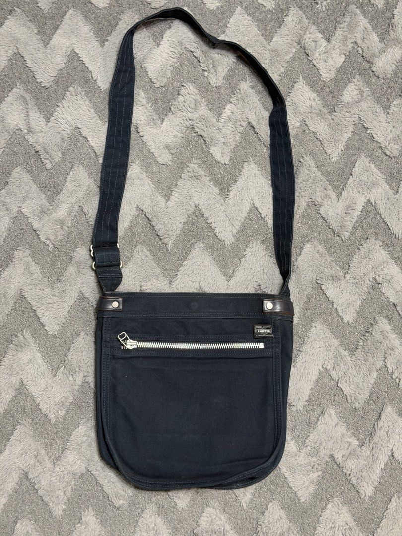 Yoshida Porter - Navy blue Sling bag (Category: Sling Bags) located in Cavite. Submitted by commoncourtesy (Listing ID 1447096218, Image 2). Description: Authentic.