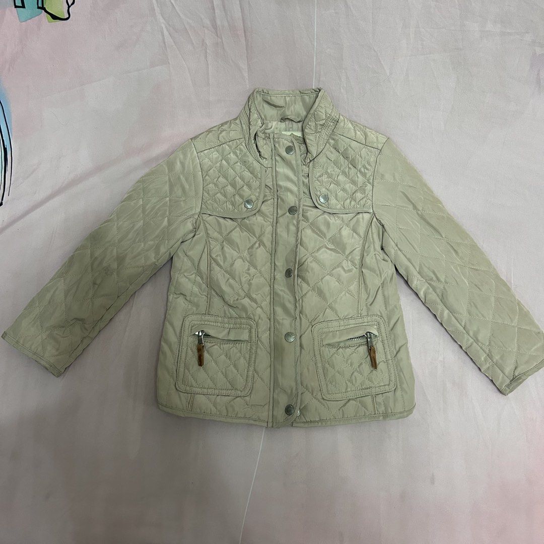 Zara quilted jacket for kids size 110cm (Category: Babies & Kids Fashion) located in Angeles City. Submitted by TheAuthenticcorner2018 (Listing ID 1447061683, Image 1). Description: .