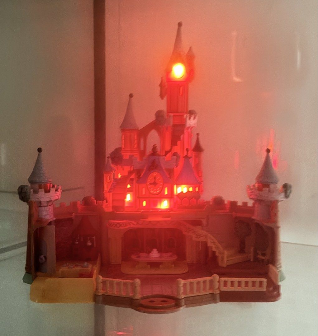1995 polly pocket Cinderella castle (Category: Kids Toys) located in Makati City. Submitted by tomypom (Listing ID 1448740681, Image 2). Description: Authentic Bluebird 1995 polly pocket Cinderella castle In good condition Stickers are all intact ***dolls are sold separately *** 2,499 pesos only! .