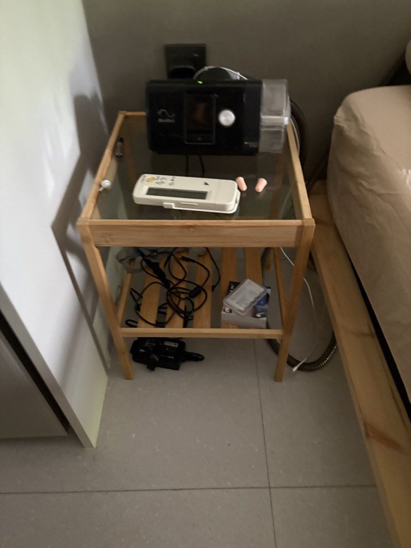 2 bedside table (Category: Tables & Sets) located in Singapore. Submitted by gentletiger-2301 (Listing ID 1448733167, Image 1). Description: 2 bedside table Need self pick up $5 each .
