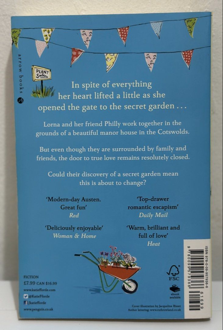 3 Books: C.J. Sansom, Katie Fforde (x2) (Category: Storybooks) located in Los Banos. Submitted by tres_borsmal (Listing ID 1448824540, Image 3). Description: - Bundle of 3 books - Includes 'Dissolution' by C.J. Sansom (Historical Fiction) - Includes 'A Secret Garden' by Katie Fforde (Contemporary Romance) - Includes 'Paradise Fields' by Katie Fforde (Contemporary Romance) - Great for fans of historical fiction and contemporary romance.
