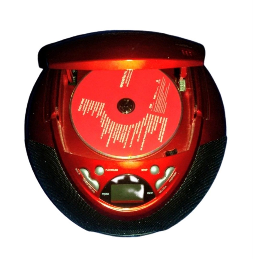 ■ PENSONIC ■ PHILLIPS Cd Player (Category: Portable Music Players) located in Pasig City. Submitted by eclectic_stuff (Listing ID 1448777786, Image 1). Description: CD PLAYERS - can be battery-operated or plug-in ■ PENSONIC Cd player Red, like new (short-time used) 🎈1,7 ■ PHILLIPS Cd player Gray, lightly used (short-time used..just stored) 🎈2,5 Both WORKING..both Only sound button is malfunctioning (minimal sound) -have to be check by technicia