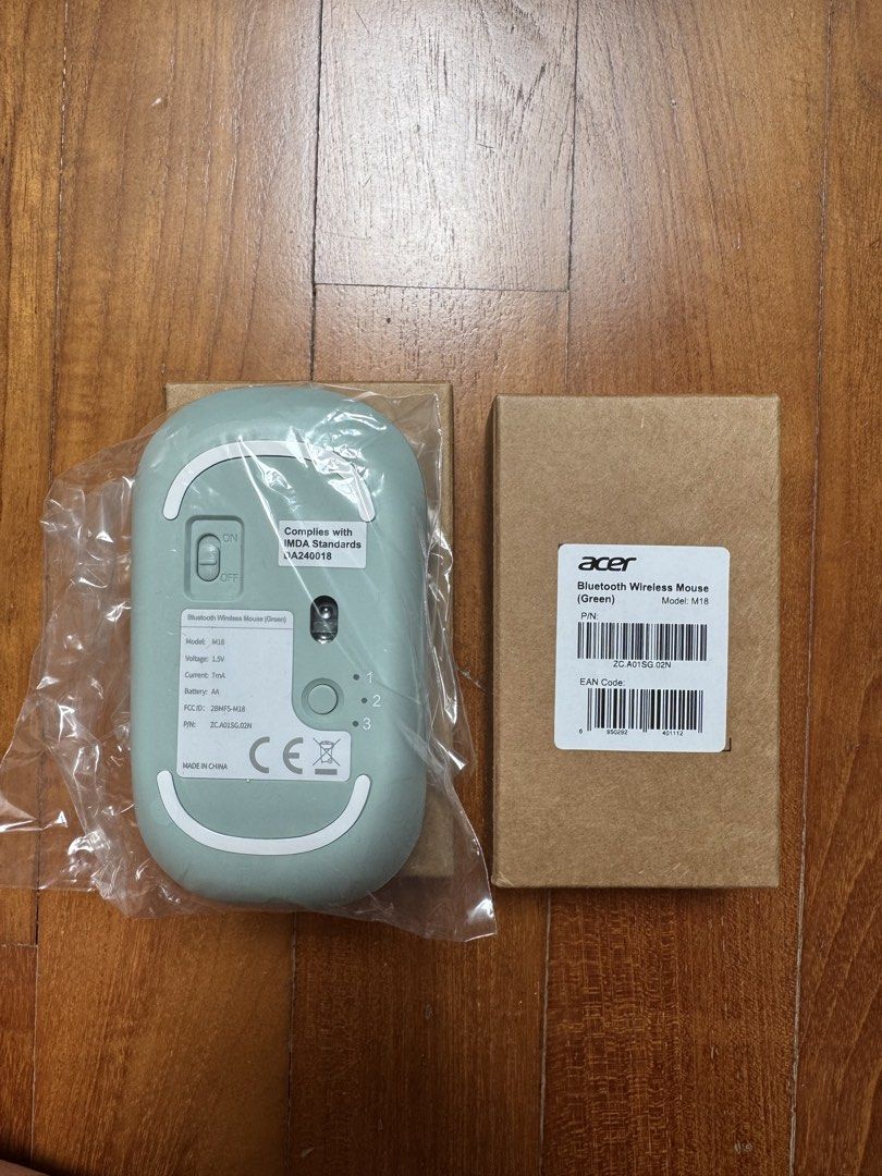 Acer Bluetooth Wireless Mouse M18 (Green)505566374795694081