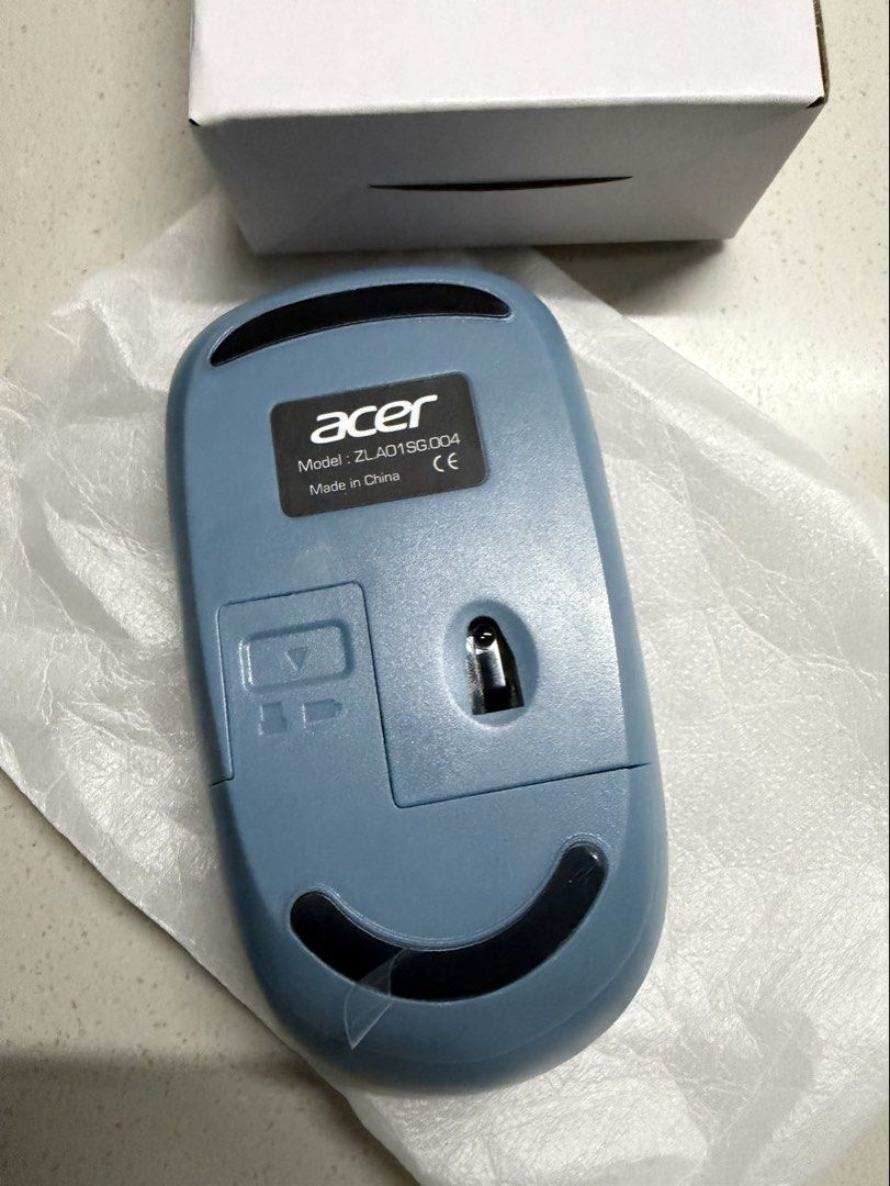 Acer Optical Wireless Bluetooth Mouse - Blue505826175280097281