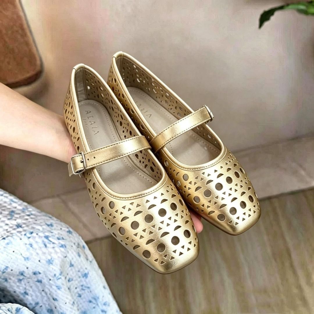 Alaia Shoes (Category: Flats & Sandals) located in Manila. Submitted by sam_nic (Listing ID 1448785350, Image 1). Description: INBOX US TO ORDER Disclaimer: All photos shown are for inspiration only, actual photo may vary due to limitation of photography or photo enhancement. Bestseller/Limited stock!!  Shipping fee c/o buyer  No rush shipment  NO PAYMENT, NO ORDERS  No cancellation of confirmed order/s.  No to bogus buyer/s..