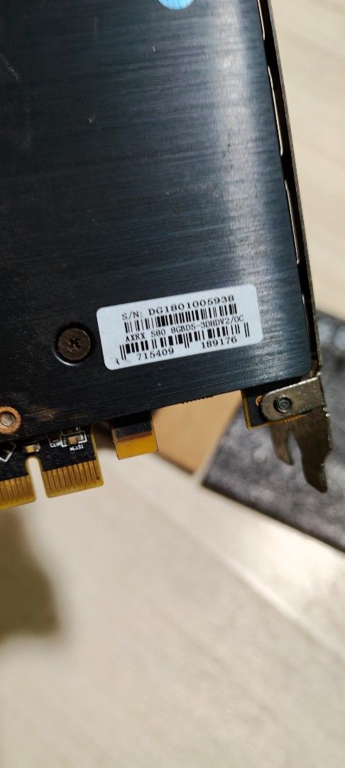 Faulty AMD RX580 8gb (Multiple Available)508675274845736961