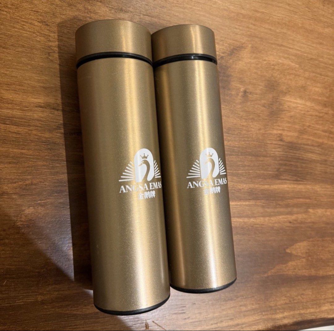 Angsa Emas Stainless Steel Vacuum Flask (2 pcs)