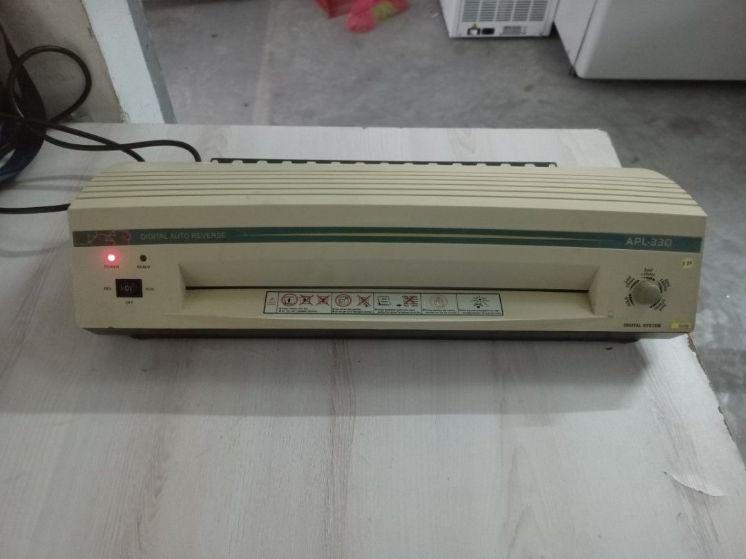 APL 330 Laminator /Laminating Machine for sale @ $150 each