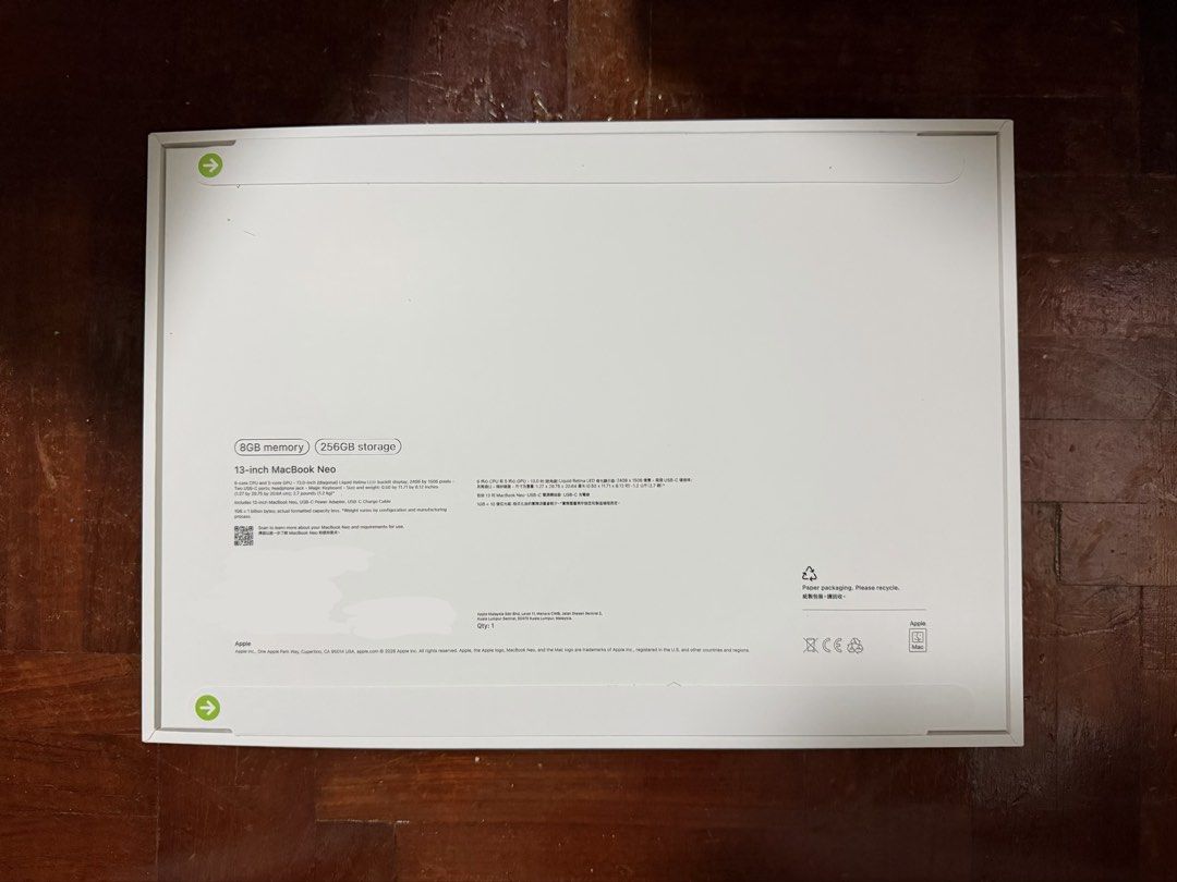 Apple MacBook Neo 256GB505714072711997441