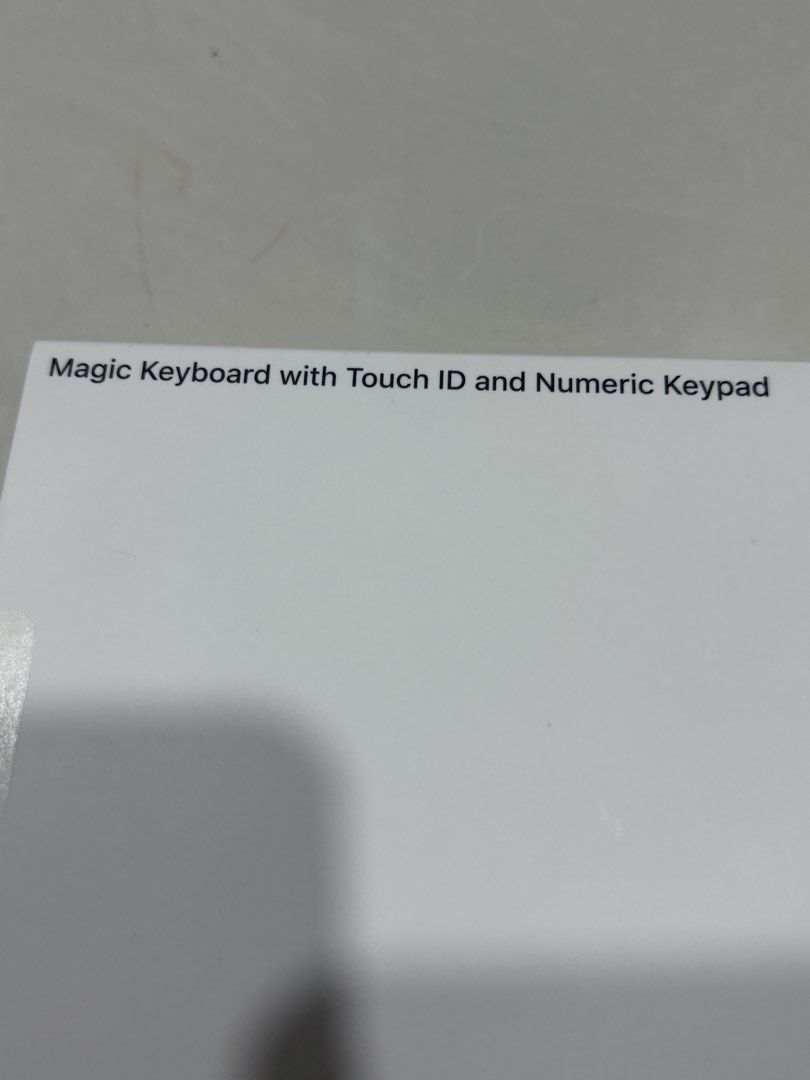 Apple Magic Keyboard with Touch ID and Numeric Keypad - Black505829218258800643