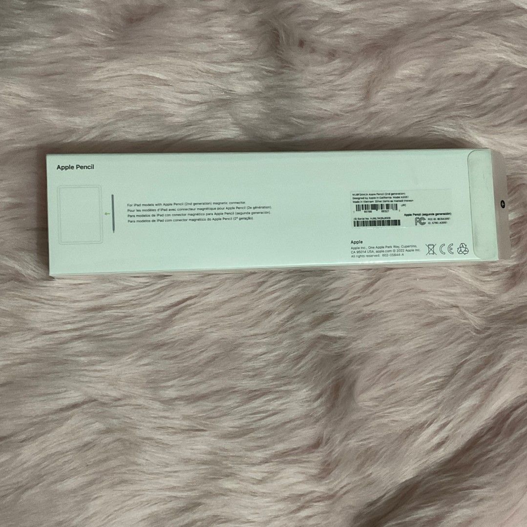 Apple Pencil (2nd generation) (Category: Other Gadgets) located in Manila. Submitted by coolgem727 (Listing ID 1448846053, Image 3). Description: Apple Pencil (2nd generation) (sealed and unopened).