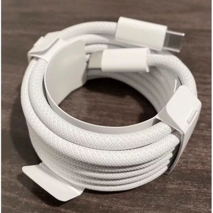 Apple USB-C 240W Charge Cable (2 m) (Category: Chargers & Cables) located in Quezon City. Submitted by aiyhannah (Listing ID 1448705344, Image 2). Description: - Original Apple USB-C Charge Cable - 240W Fast Charging - 2 Meters Length - Durable Braided White Cable - Connects USB-C Devices (MacBooks, etc.) - Brand New in Original Packaging LOC: BATASAN HILLS QC.