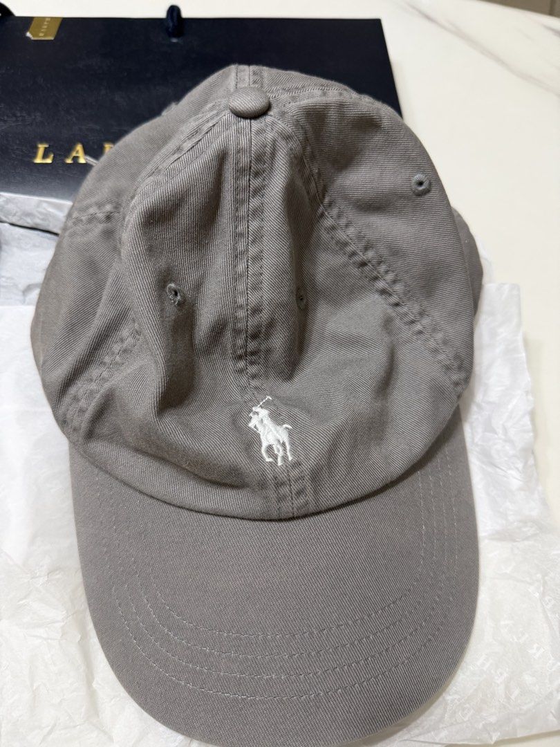 Authentic RL baseball cap (Category: Caps & Hats) located in Makati City. Submitted by mommyshenelle (Listing ID 1448803663, Image 2). Description: 4000 each Gray 4000 each Nude .