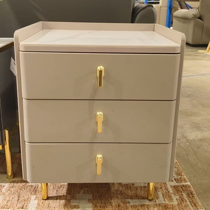 Bedside Cabinet🌸🌸Simple Modern Light Luxury Italian Style Bedside Table ...