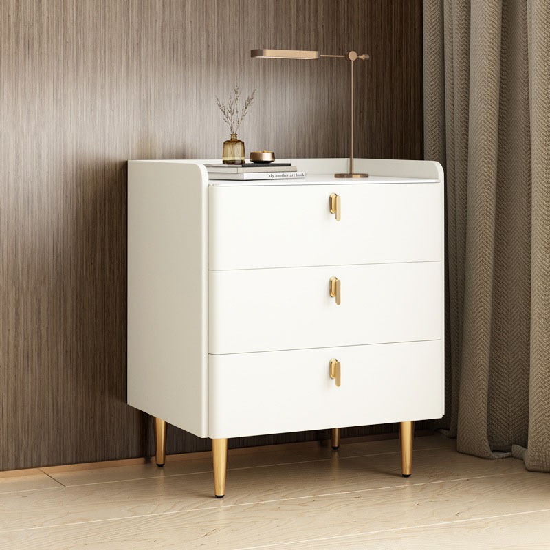 Bedside Cabinet🌸🌸Simple Modern Light Luxury Italian Style Bedside Table ...