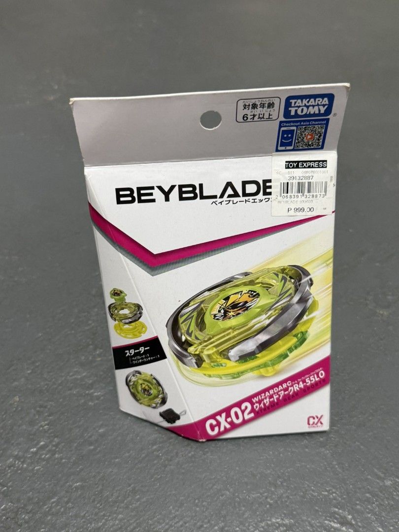 Beyblade X Takara Tomy (Category: Action & Battle Toys) located in General Trias. Submitted by qwerty2015 (Listing ID 1448822425, Image 3). Description: Beyblade X Takara Tomy (Original) – Brand New Php 700 each Take all: 1.2k Description: ✅ Original Takara Tomy Beyblade X ✅ Brand new ✅ Authentic Japan release ✅ Complete set (Blade, Ratchet, Bit) ✅ Perfect for collectors and Beyblade battles Available Models: CX-02 CX-05 Condition: Brand New | 10