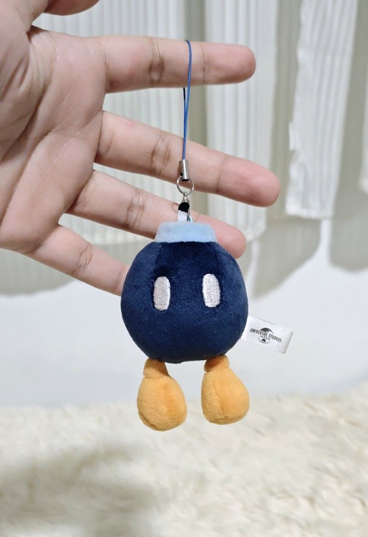 Bomb-osh Plush Keychain (from Super Mario) (Category: Plushies & Soft Toys) located in Manila. Submitted by yourfavoritethings7 (Listing ID 1448843732, Image 1). Description: .