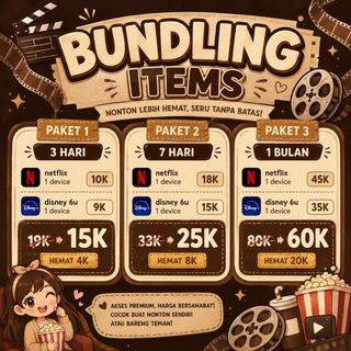 (Kategori: ) berada di . Dikirim oleh jualnetflix (ID iklan 1448733709, Gambar 1). Deskripsi: .