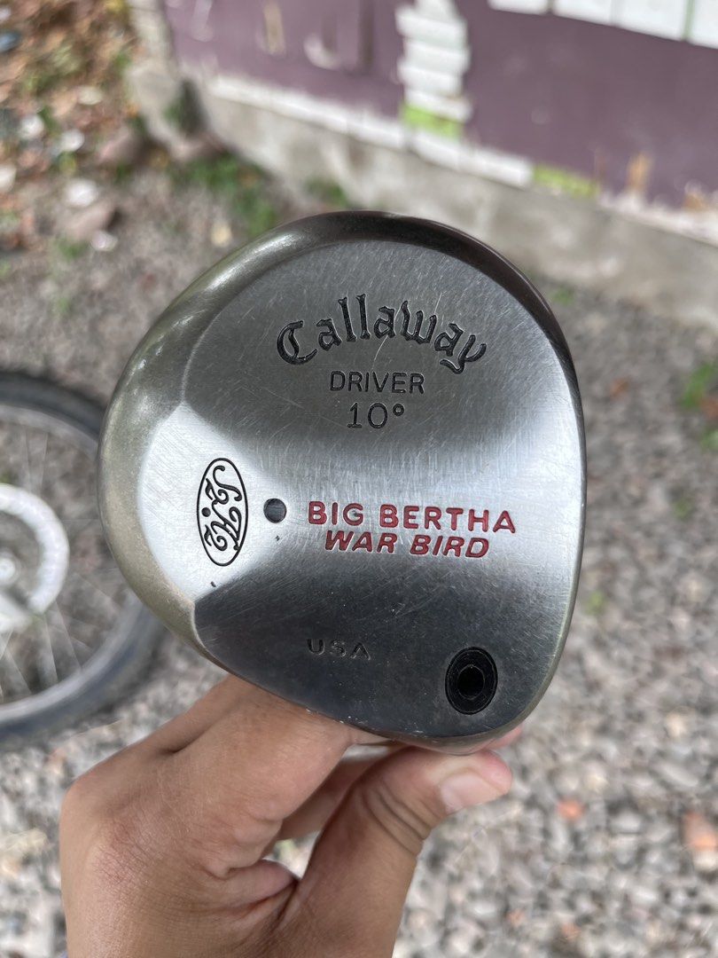 Callaway big berta warbird driver (Category: Golf) located in Digos. Submitted by beautifulrebelph (Listing ID 1448755410, Image 1). Description: Minimal signs of usage budget meal driver giod for beginners and budget meal.