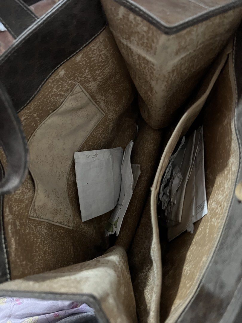 Celine Macadam Canvas Leather Tote Bag (Category: Luxury Bags & Wallets) located in Manila. Submitted by jaisailove68397 (Listing ID 1448844275, Image 2). Description: - Iconic Celine Macadam print - Tan leather trim - Multiple interior pockets for organization - Straps show some wear - Great vintage piece for everyday use - Bag has been used May issue po pagawa nio nlang po d ko nagagamit .