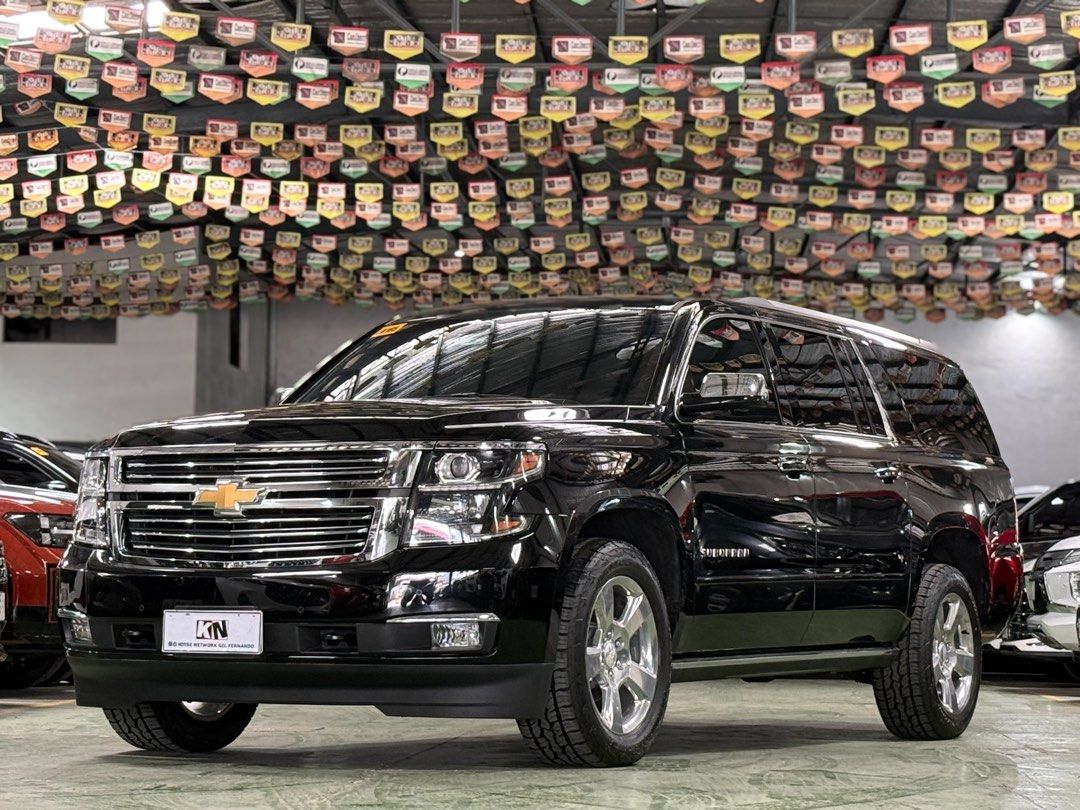 Chevrolet Suburban LTZ Auto (Category: Used Cars) located in Marikina City. Submitted by wensonkngf (Listing ID 1447356333, Image 3). Description: 2019 Chevrolet Suburban Premier 5.3L V8 AWD A/T 🚘 100% Accident & flood-free 📄 100% Verified documents 🧭 100% Untampered odometer 🅿️ 2,198,000 Sample Financing Computation: Downpayment: 439,600 (20%) 4 years: 60,900 Unit Details: ✳️1st owned ✳️Ending Plate no: 7 ✳️5.3L V8 Gasoline Engine ✳️6-Speed 