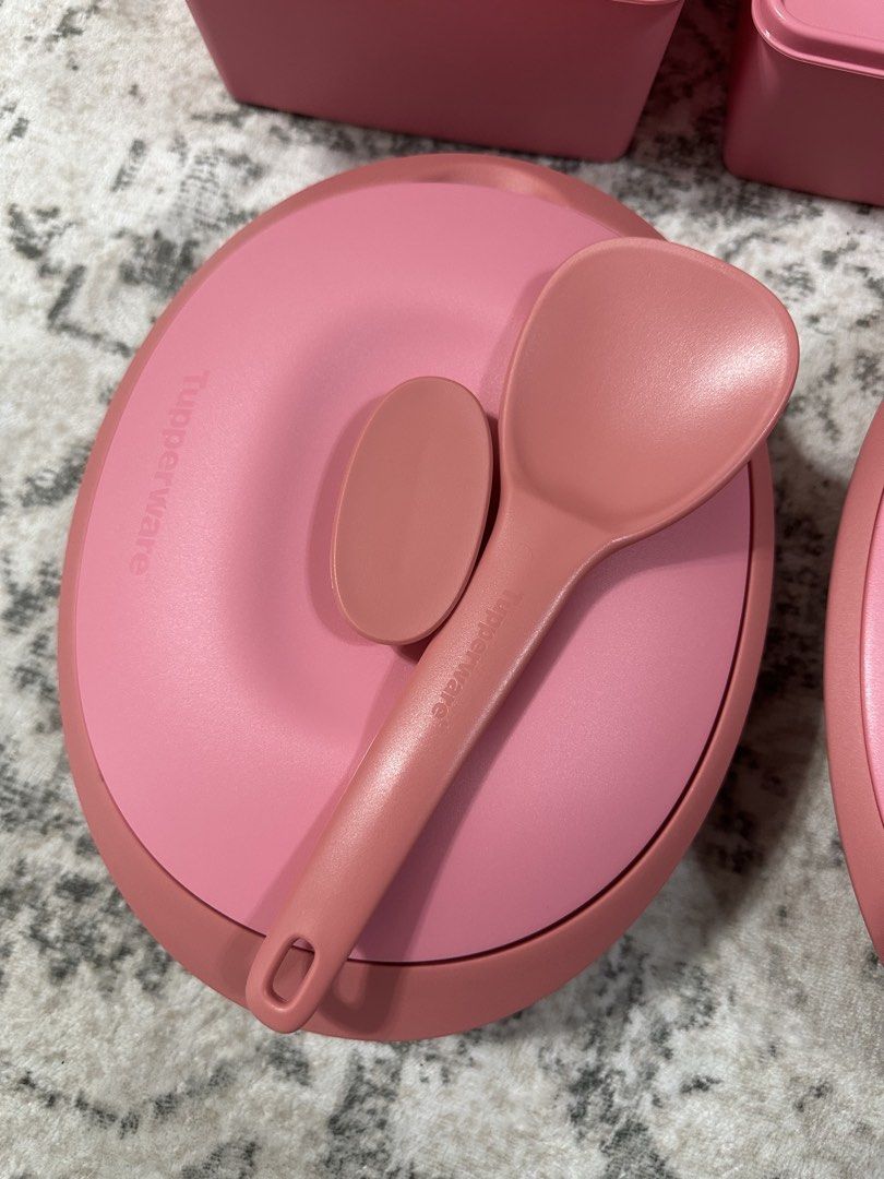(COMBO) Tupperware Pink (Category: Food Organisation & Storage) located in Rawang. Submitted by harazn (Listing ID 1448794635, Image 2). Description: RM100 for all Add rm10 for postage .